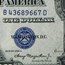 1935-A $1.00 Silver Certificate CU (Fr#1608) 7 Consecutive
