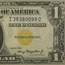 1935-A $1.00 Yellow Seal North Africa AU (Fr#2306)