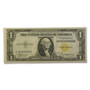 1935-A $1.00 Yellow Seal North Africa AU (Fr#2306)