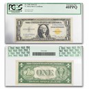 1935-A $1.00 Yellow Seal North Africa XF-40 PPQ PCGS (Fr#2306)