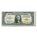 1935-A $1.00 Yellow Seal North Africa XF (Fr#2306)