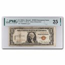 1935-A* $1 Brown Seal Hawaii VF-25 PMG (Fr#2300*) Star Note