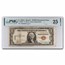 1935-A* $1 Brown Seal Hawaii VF-25 PMG (Fr#2300*) Star Note