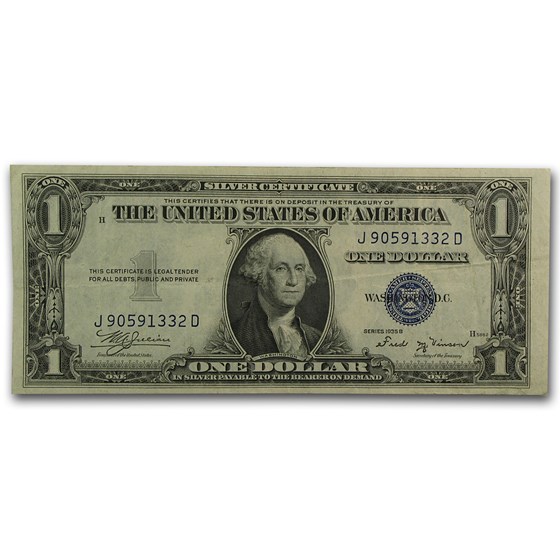 1935-B $1.00 Silver Certificate VF (Fr#1611) 1935-B $1.00 Silver Certificate VF (Fr#1611)