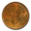 1935 Belgium Franc Pattern MS-65 PCGS (Red/Brown)