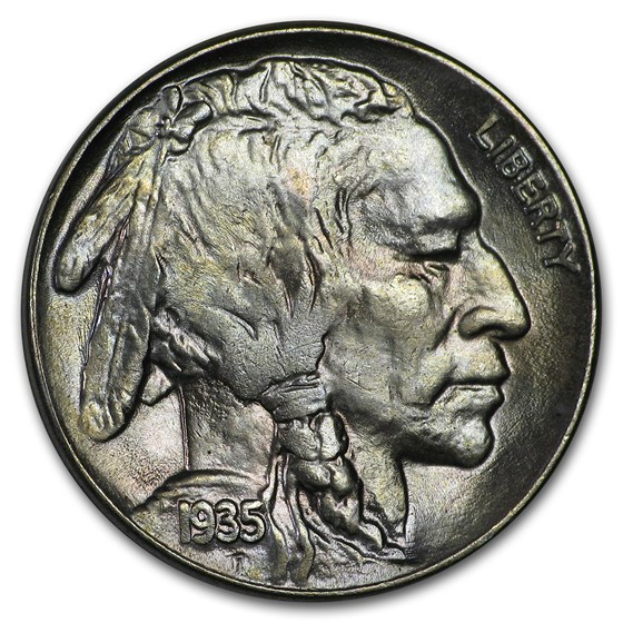 1935 Buffalo Nickel BU 1935 Buffalo Nickel BU