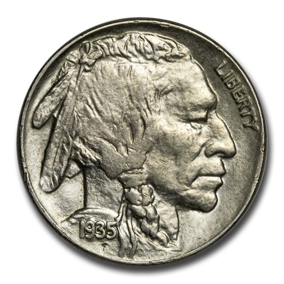1935 Buffalo Nickel Choice AU 1935 Buffalo Nickel Choice AU