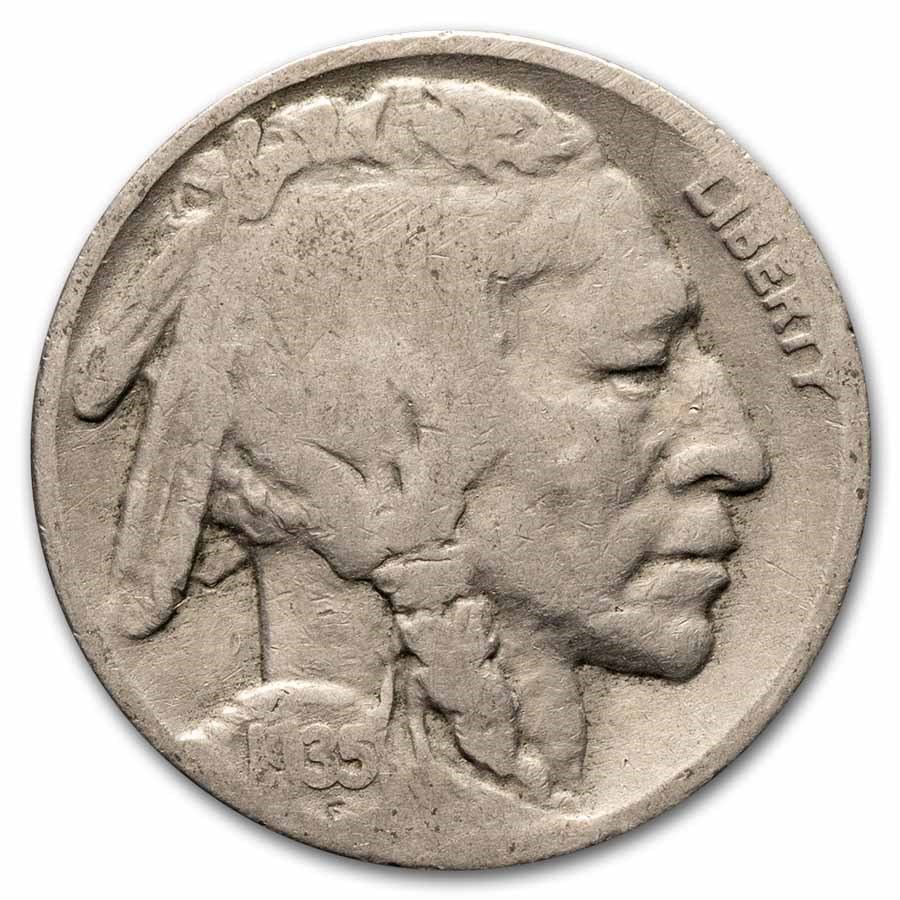 1935 Buffalo Nickel Good+