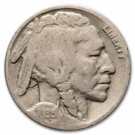 1935 Buffalo Nickel Good+ 1935 Buffalo Nickel Good+