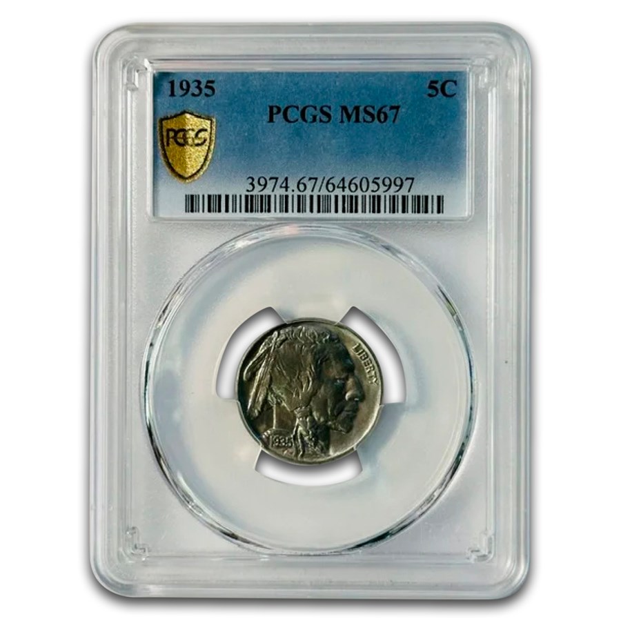 1935 Buffalo Nickel MS-67 PCGS