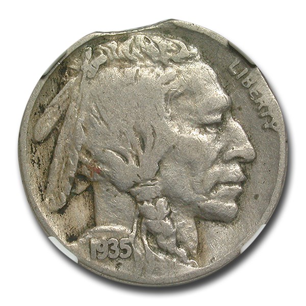 Buy 1935 Buffalo Nickel VF-20 NGC (Double Curved Clip) APMEX