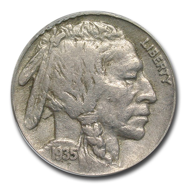 Buy 1935 Buffalo Nickel XF-40 PCGS (Doubled Die Reverse) APMEX