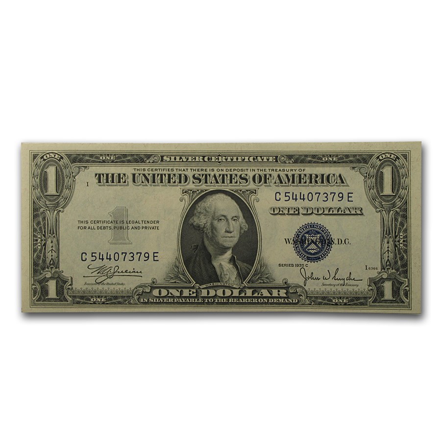 1935-C $1.00 Silver Certificate CU (Fr#1612)
