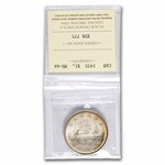 1935 Canada Silver Dollar George V MS-64 ICCS