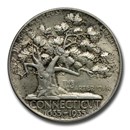 1935 Connecticut Tercentenary Half Dollar AU