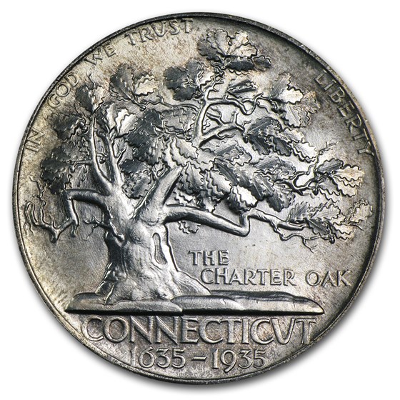 1935 Connecticut Tercentenary Half Dollar BU 1935 Connecticut Tercentenary Half Dollar BU