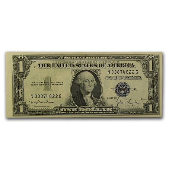 1935-D $1.00 Silver Certificate AU (Fr#1613N) 1935-D $1.00 Silver Certificate AU (Fr#1613N)
