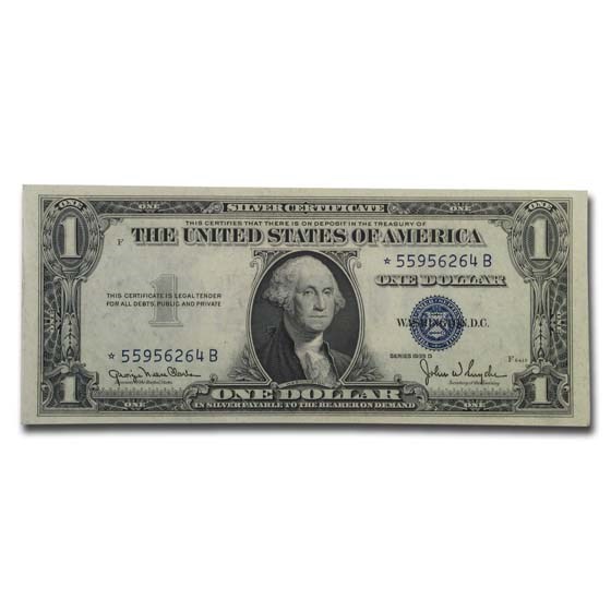 1935-D* $1.00 Silver Certificate CCU