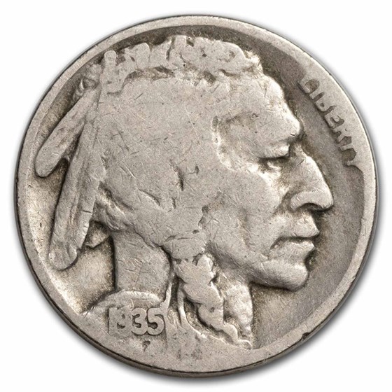 1935-D Buffalo Nickel Good+ 1935-D Buffalo Nickel Good+