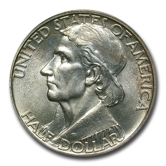 1935-D Daniel Boone Bicentennial Half Dollar MS-64 PCGS 1935-D Daniel Boone Bicentennial Half Dollar MS-64 PCGS
