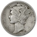 1935-D Mercury Dime Fine/VF