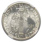 1935-D Mercury Dime MS-65 NGC (FB)