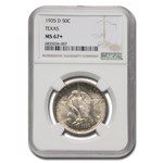 1935-D Texas Centennial Commemorative Half Dollar MS-67+ NGC