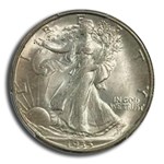 1935-D Walking Liberty Half Dollar MS-64 PCGS