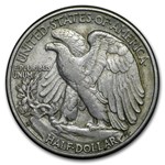 1935-D Walking Liberty Half Dollar XF