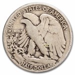 1935-D Walking Liberty Halves 20-Coin Roll Avg Circ