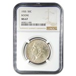 1935 Daniel Boone Bicentennial Half Dollar MS-67 NGC