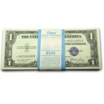 1935-E $1.00 Silver Certificate CU (Fr#1614) 100 Consec