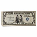 1935-E $1.00 Silver Certificate Fine (Fr#1614) Gutter Fold
