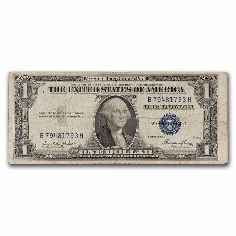 1935-E $1.00 Silver Certificate - Fine (Fr#1614)