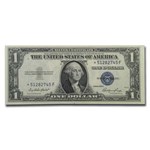 1935-E* $1 Silver Cert CU (Fr#1614*) Star Note, 4 Consec