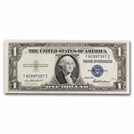 1935-F $1.00 Silver Certificate CU (Fr#1615) 2 Consecutive