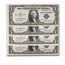1935-F $1.00 Silver Certificate CU (Fr#1615*) 9 Consec Star Notes