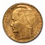 1935 France Gold 100 Francs MS-64 PCGS