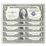 1935-G $1.00 Silver Cert No Motto CU (Fr#1616) 30 Consec