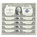 1935-G $1.00 Silver Cert No Motto CU (Fr#1616) 30 Consec