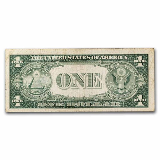 1935-G* $1.00 Silver Certificate w/Motto VG/VF (Fr#1617*) 1935-G* $1.00 Silver Certificate w/Motto VG/VF (Fr#1617*)
