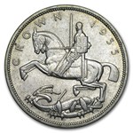 1935 Great Britain Silver Crown George V Silver Jubilee AU