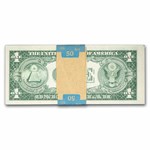 1935-H $1.00 Silver Certificates CU (Fr#1618) 50 Consecutive
