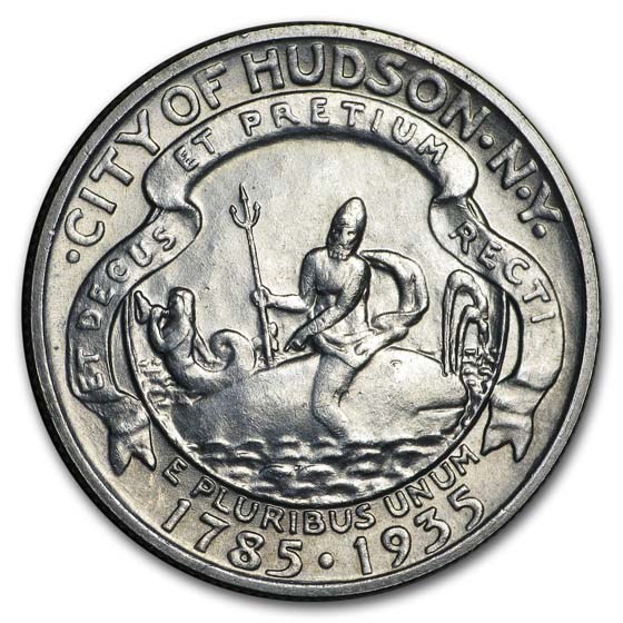 1935 Hudson Half Dollar BU 1935 Hudson Half Dollar BU