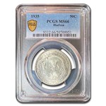1935 Hudson Half Dollar Commem MS-66 PCGS