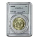 1935 Hudson Half Dollar MS-64 PCGS