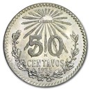 1935-M Mexico Silver 50 Centavos BU