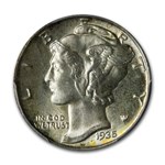 1935 Mercury Dime MS-66 PCGS