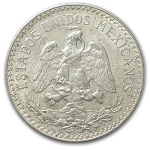 1935 Mexico Silver 50 Centavos Avg Circ (ASW .1077) 1935 Mexico Silver 50 Centavos Avg Circ (ASW .1077)