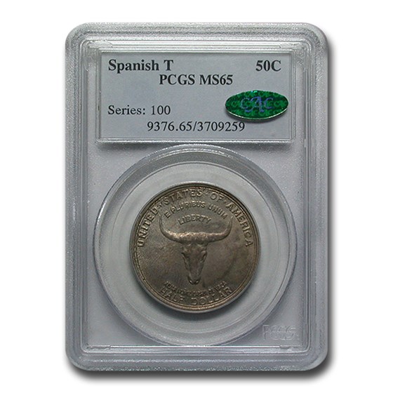 1935 Old Spanish Trail Half Dollar Commem MS-65 PCGS CAC 1935 Old Spanish Trail Half Dollar Commem MS-65 PCGS CAC